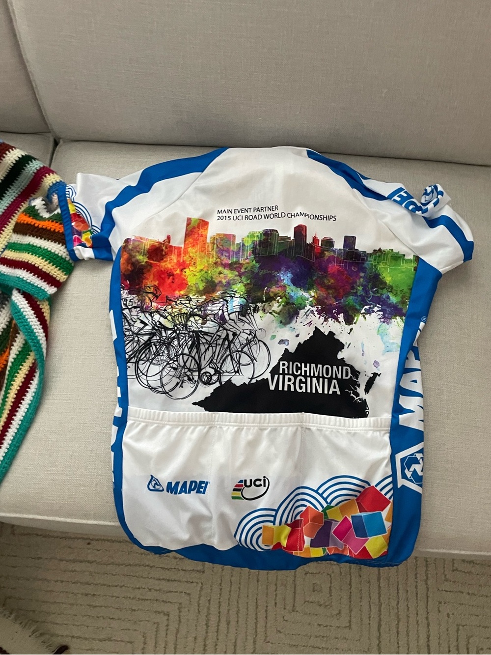 Mapei men’s biking jersey